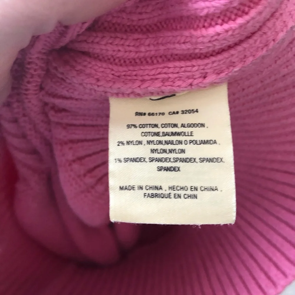 Anthro Knitted & Knotted Pink Balloon Sleeve Knit - Picture 5 of 5